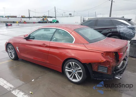 2018 BMW 430I z USA, uszkodzony, nr VIN WBA4Z1C59JEC73575